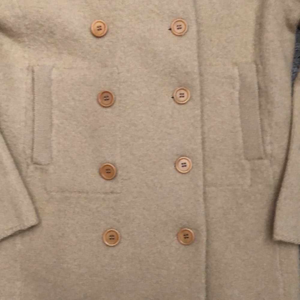 J Crew Peacoat Sweater Petite Small, EUC - Picture 3 of 6